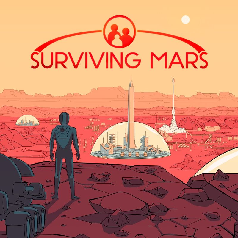 Surviving Mars box art for Playstation 4